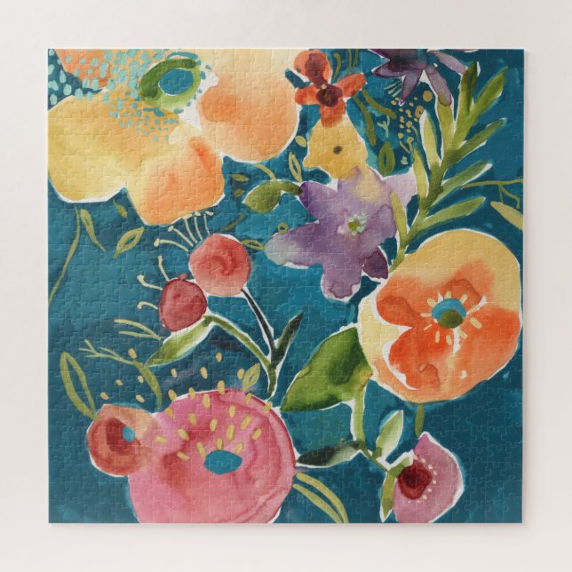 Puzzle Abondante florale I (Horizontal)