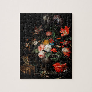 Puzzle Abraham Mignon Le Bouquet Renversé. Floral
