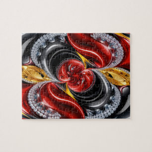 Puzzle abstract modern Design German Colours