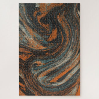 Puzzle Abstraction Terrestre 