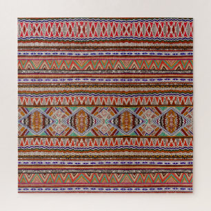 Puzzle Abstrait coloré : Arrière - plan Motif sans coutur