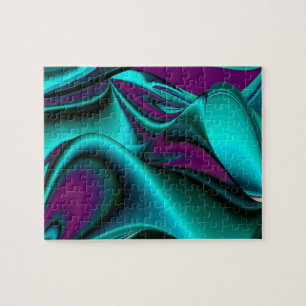 Puzzle abstrait futuriste