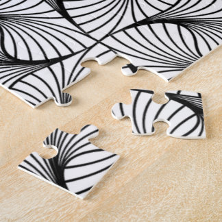Puzzle Abstrait Noir & Blanc