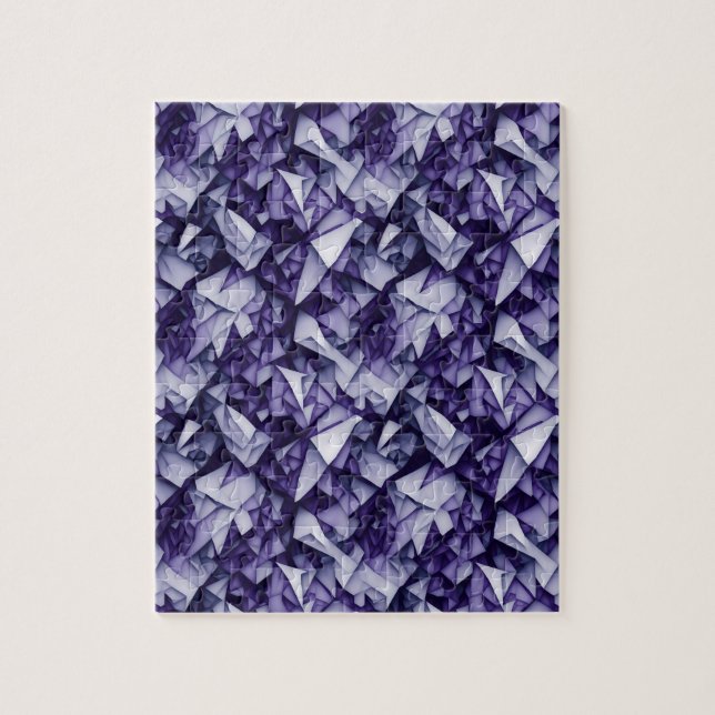 Puzzle Abstrait pourpre (Vertical)