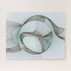 Abstrait Turquoise Brown Gold Elegance