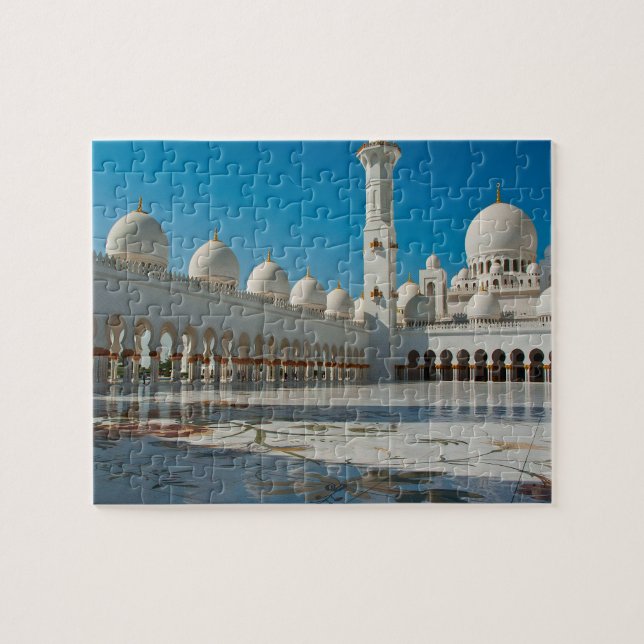 Puzzle Abu Dhabi Sheikh Zayed Grande Mosquée musulmane (Horizontal)