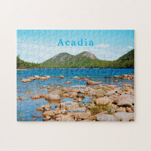 Puzzle Acadia Bubbles Parc national Jordan Pond Maine