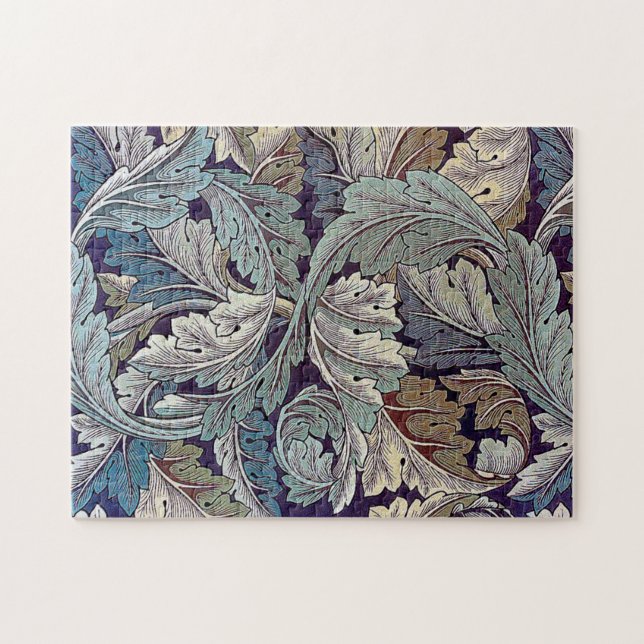 Puzzle Acanthus, William Morris (Horizontal)