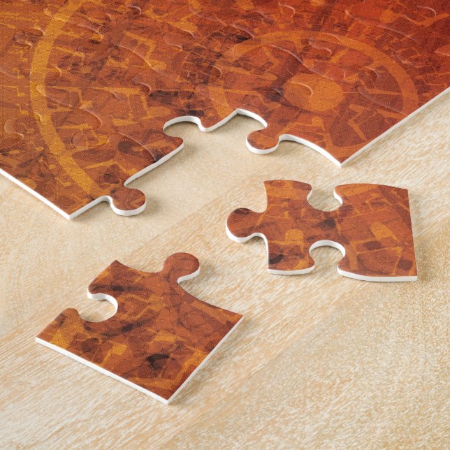 Puzzle Acceptation | Médaillons de saumons rouges orange  (Côté)