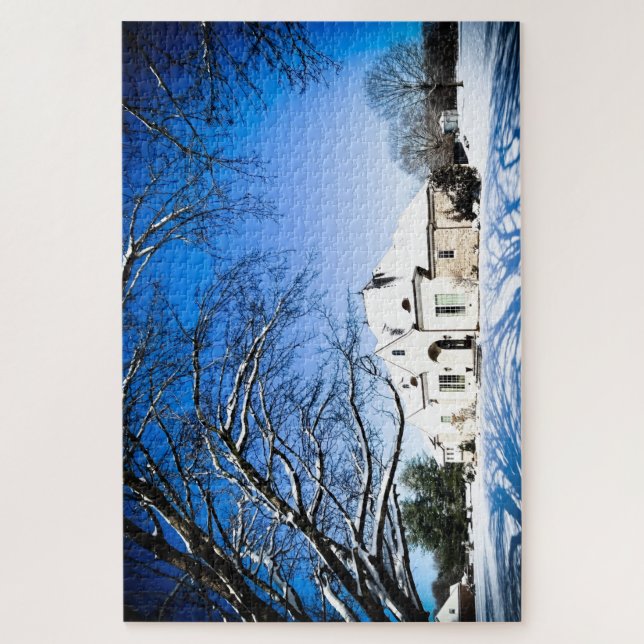 Puzzle Accueil hivernal (Vertical)