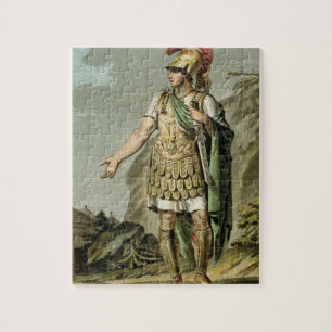 Puzzle Achille dans l'armure, costume pour 'Iphigenia