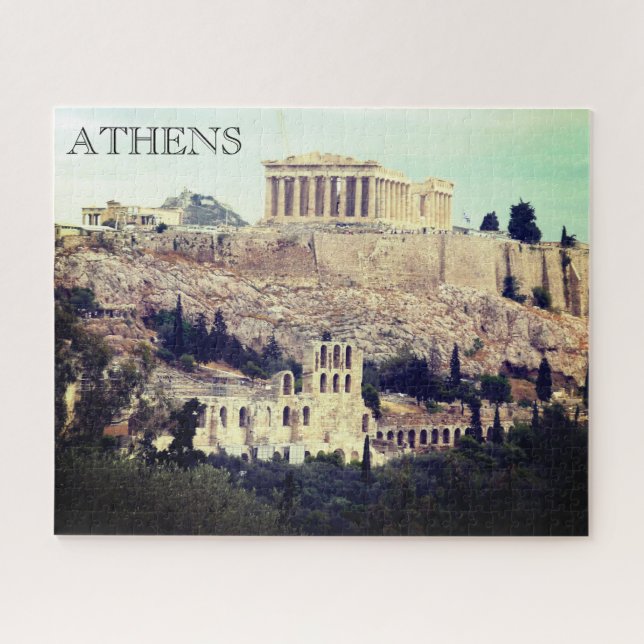 Puzzle Acopolis hill athens (Horizontal)