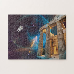 Puzzle Acropole du Parthénon La Grèce rencontre l'espace