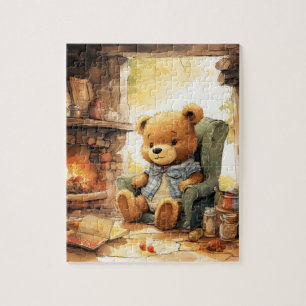 Puzzle Activité à thème de l'ours en peluche