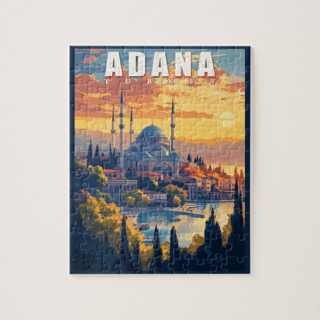 Puzzle Adana - Photos étonnantes de la ville turque vibra (Vertical)