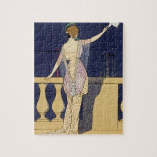 Puzzle Adieu la nuit, conception pour une robe de soirée