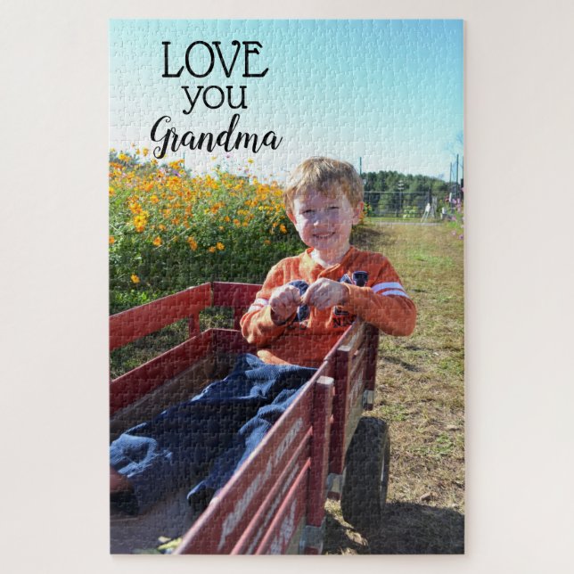 Puzzle Adorable Amour Toi Grand-mère (Vertical)