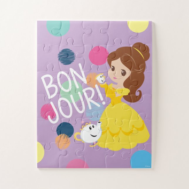 Puzzle Adorable Belle Avec Mme Potts & Chip (Vertical)