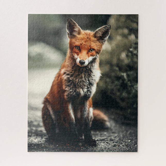 Puzzle Adorable Fox faunique animal (Vertical)