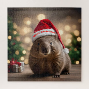 Puzzle adorable Noël Wombat,