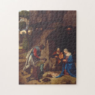 Puzzle Adoration des bergers par Giorgione