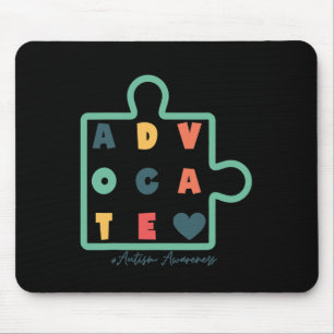 Puzzle Advocate Autism Awareness Autism Support Mouse Pad