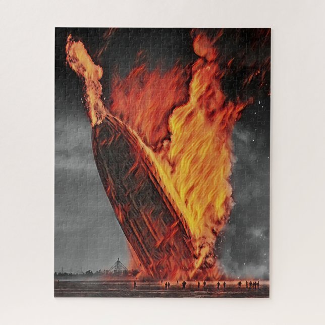 Puzzle Aéroport de Zeppelin Hindenburg - Cirque de Catast (Vertical)