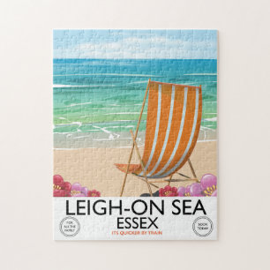 Puzzle Affiche de la côte de Leigh-on-Sea Essex