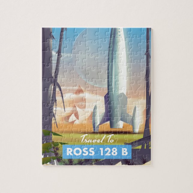 Puzzle Affiche de science-fiction Ross 128 B (Vertical)