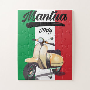 Puzzle Affiche de voyage à Mantoue Italie