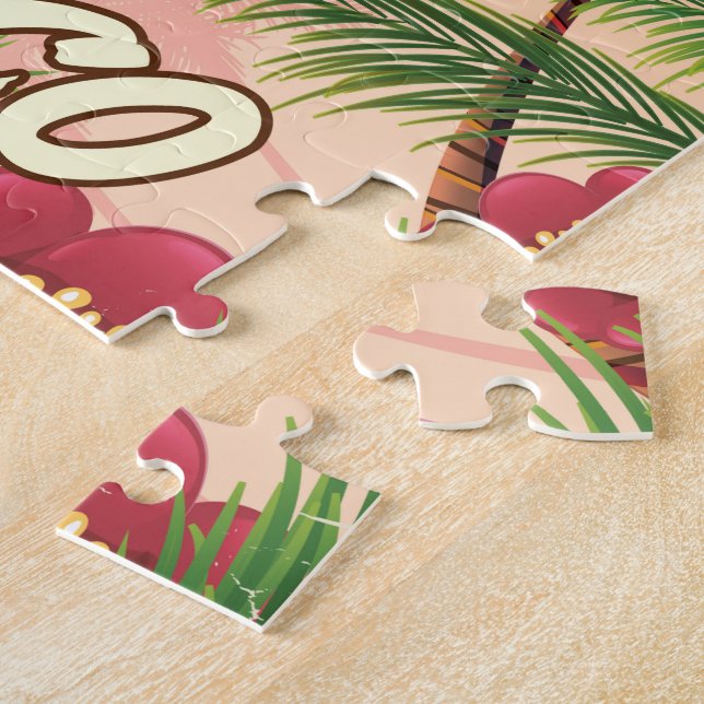 Puzzle Affiche de voyage Cabo San Lucas Mexique (Côté)