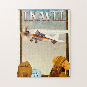 Puzzle Affiche de voyage vintage