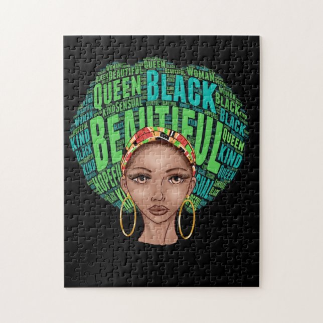 Puzzle Africaine Américaine (Vertical)