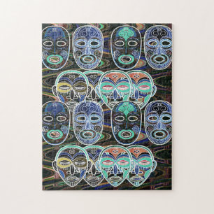 Puzzle African Masks V1