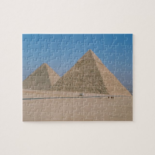 Puzzle Afrique - Égypte - Caire - Grandes pyramides de Gi (Horizontal)