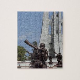 Puzzle Afrique, Ghana, Accra. Mausolée de Nkrumah, 2 dern