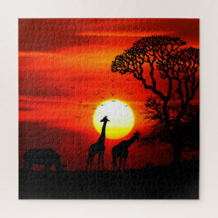 Puzzle Afrique sauvage
