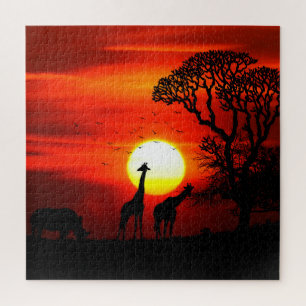 Puzzle Afrique sauvage, 676 pcs