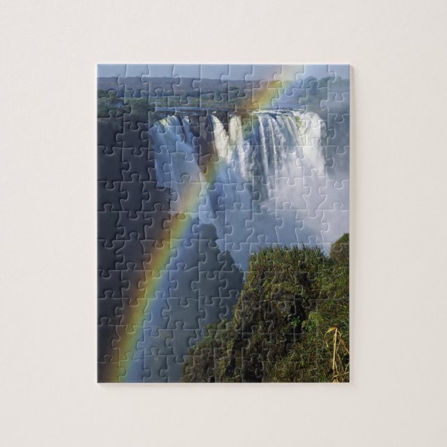 Puzzle Afrique, Zimbabwe, chutes Victoria (Vertical)