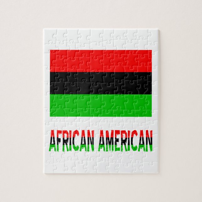 Puzzle Afro-Américain & Mots (Vertical)