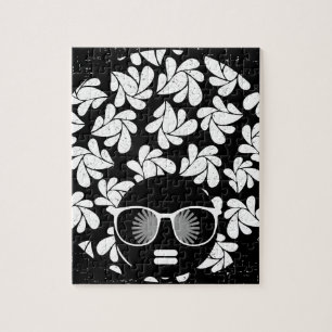 Puzzle Afro Diva Noir & Blanc