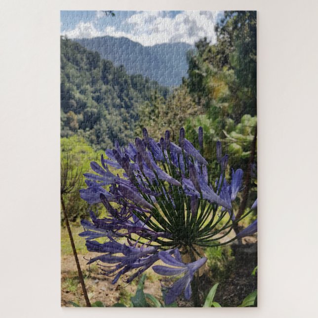 Puzzle Agapanthus in Mountain Shade (Vertical)