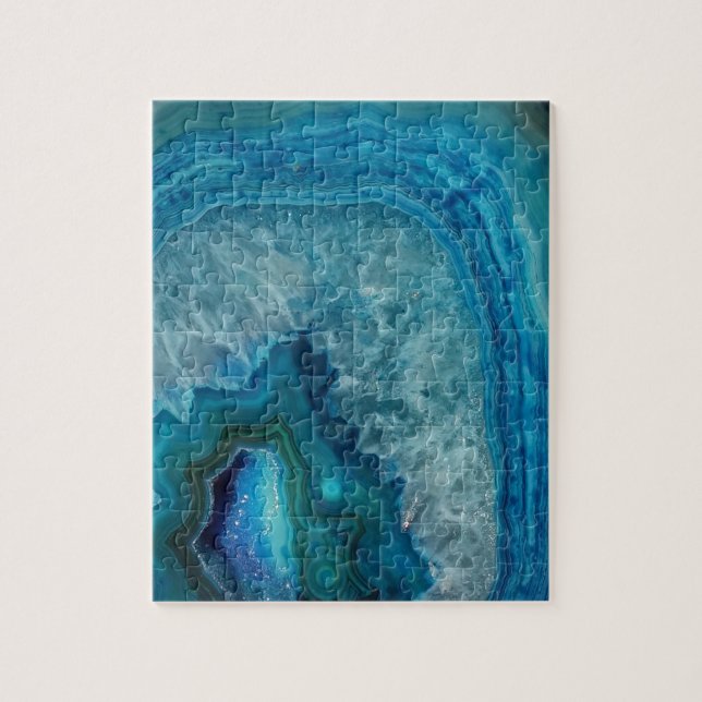 Puzzle Agate bleue (Vertical)
