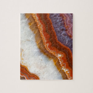 Puzzle Agate rouillée d'améthyste