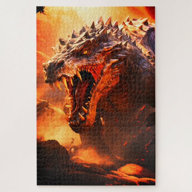 Puzzle Ai Dinosaur (Vertical)