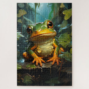 Puzzle Ai Frog Art