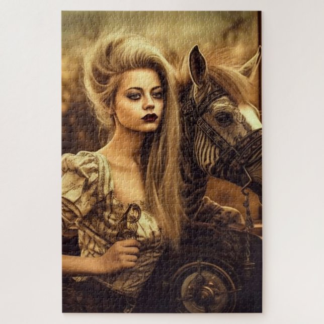 Puzzle Ai Lady (Vertical)