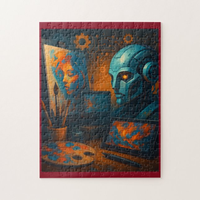 Puzzle AI Mind Meets Machine (Vertical)