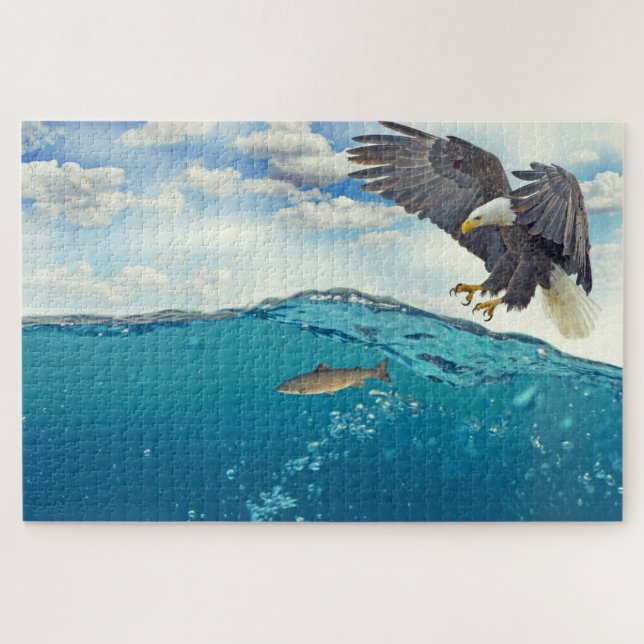 Puzzle Aigle de Bald (Horizontal)