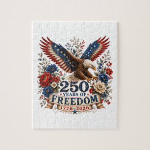 Puzzle Aigle des 250 ans de liberté 250e anniversaire Éta